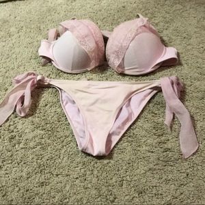 Victoria Secret Ruffle Lace Bikini